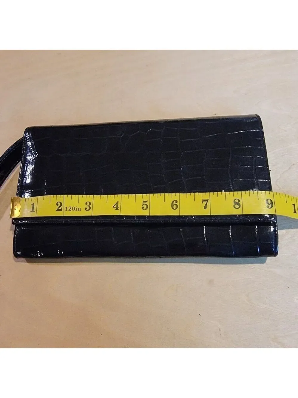 Miamica File & Fly Travel Organizer Wallet - Faux Croc Finish